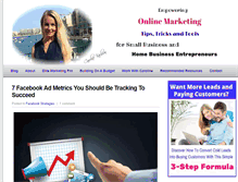 Tablet Screenshot of ckmarketingonline.com